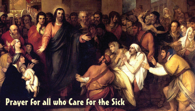 Prayer for All Those Who Care for the Sick Holy Card***ONEFREECARDFOREVERYCARDYOUORDER***